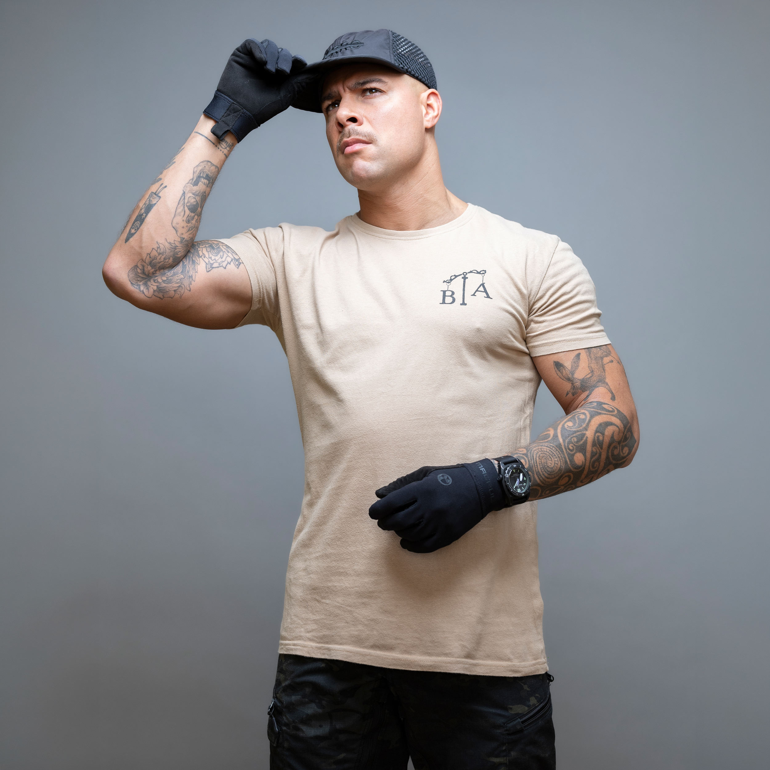 Koszulka T-Shirt Brothers In Arms Justicia - Sand