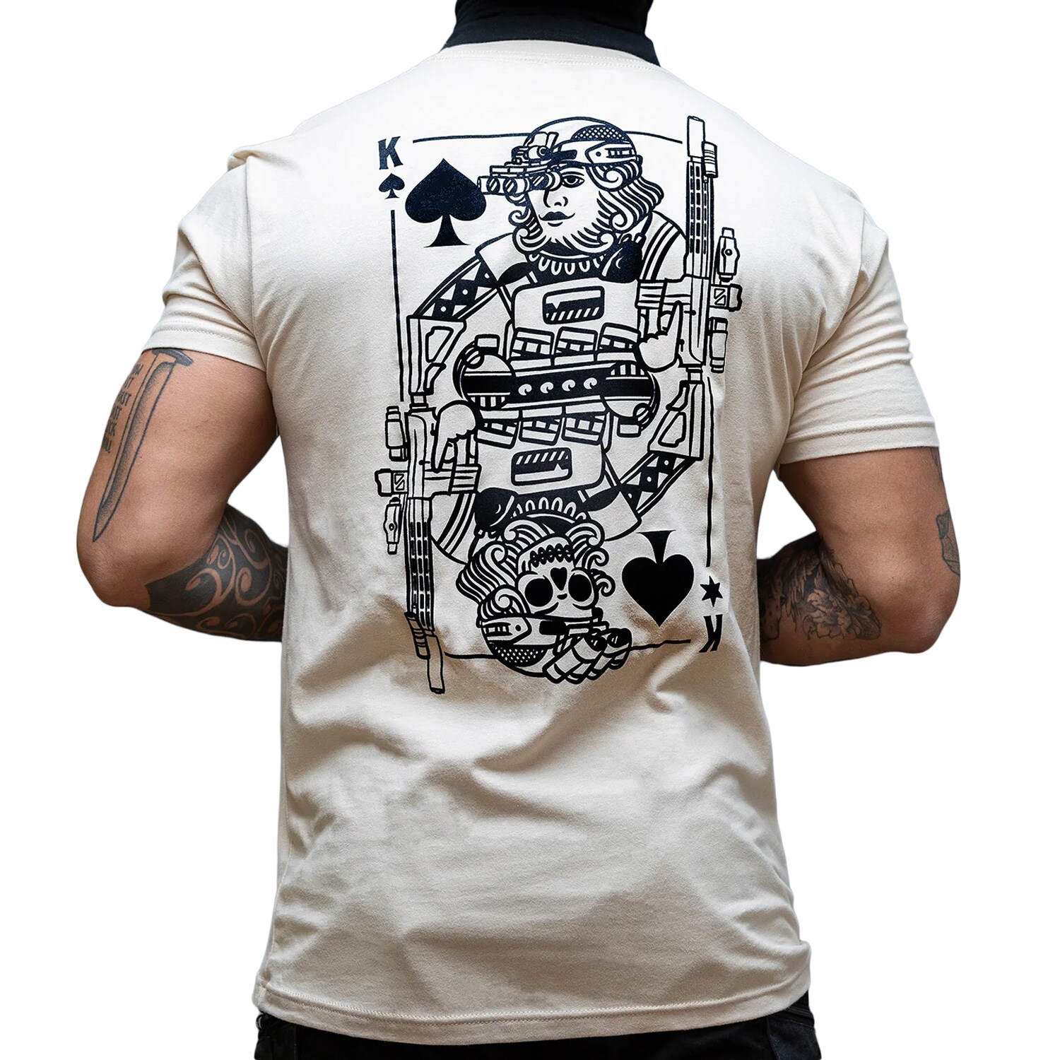 Koszulka T-Shirt Brothers In Arms Kings of Spades - Sand