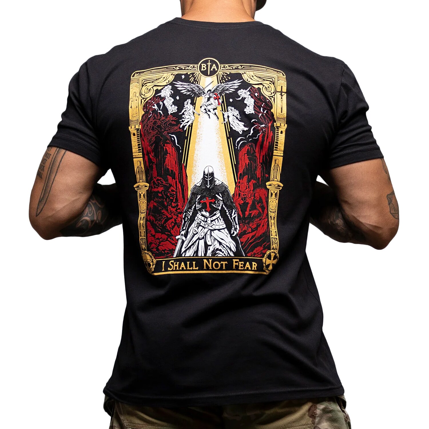 Koszulka T-Shirt Brothers In Arms No Fear - Black