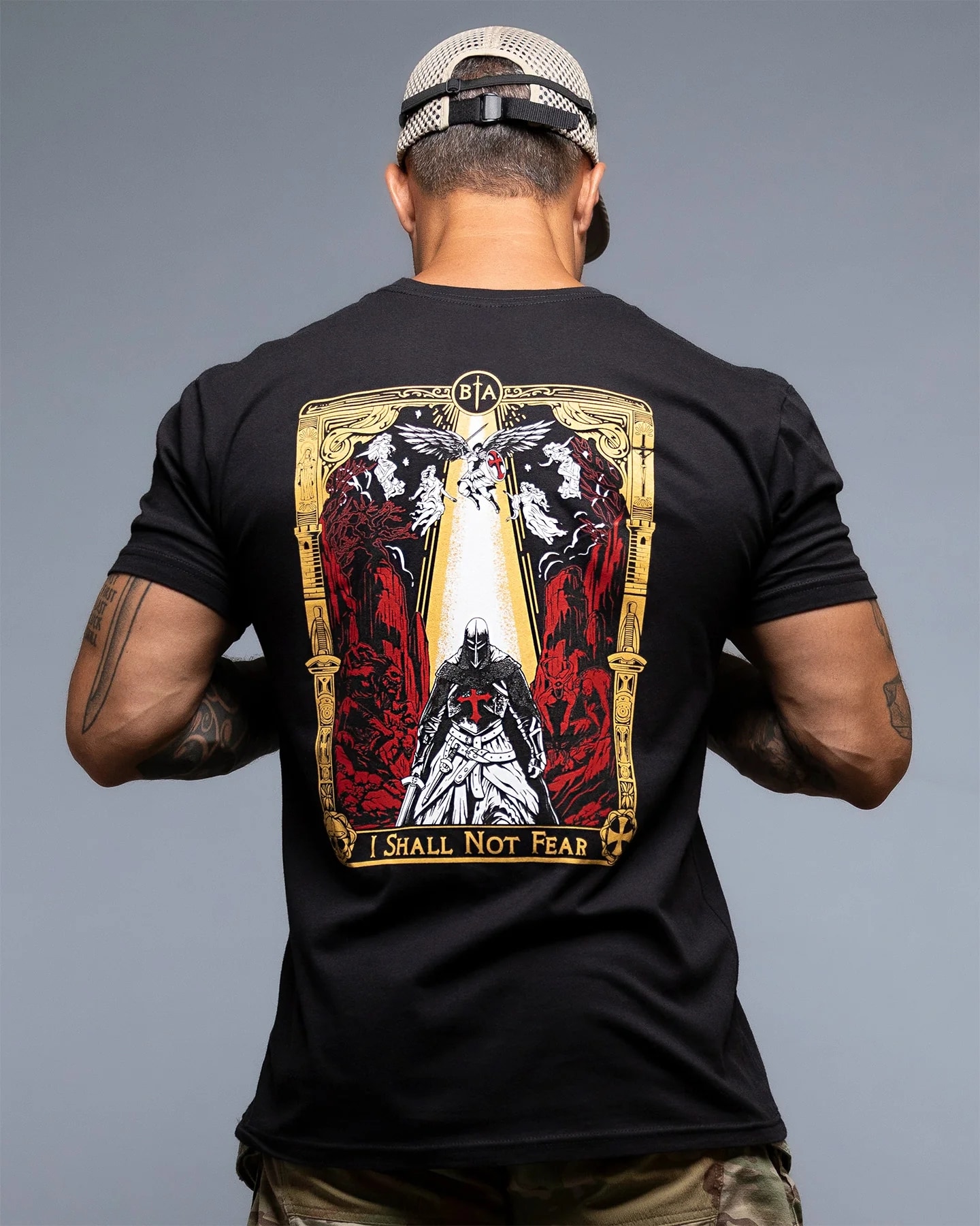 Brothers In Arms No Fear T-Shirt - Black