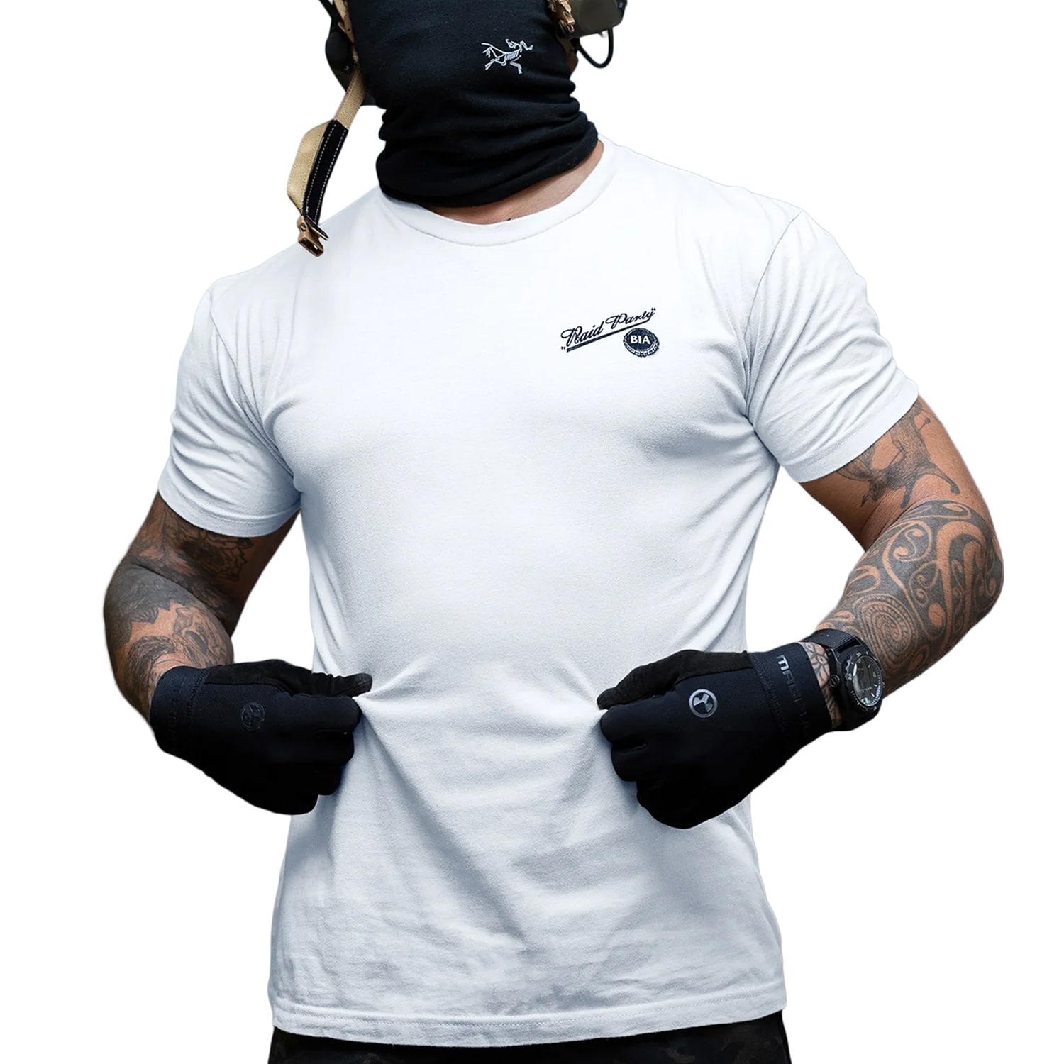Koszulka T-Shirt Brothers In Arms Raid Party - White