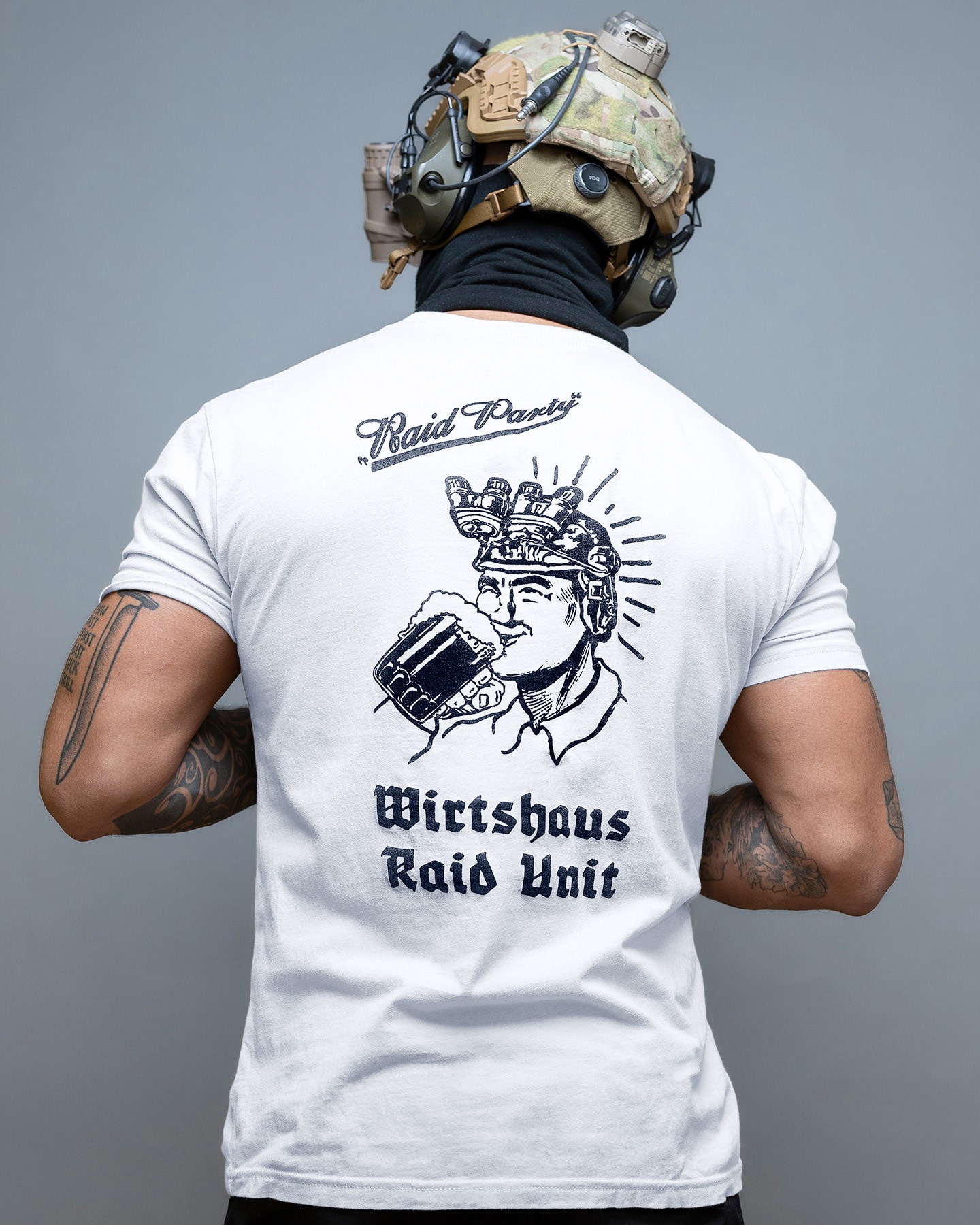 Футболка Brothers In Arms Raid Party - White