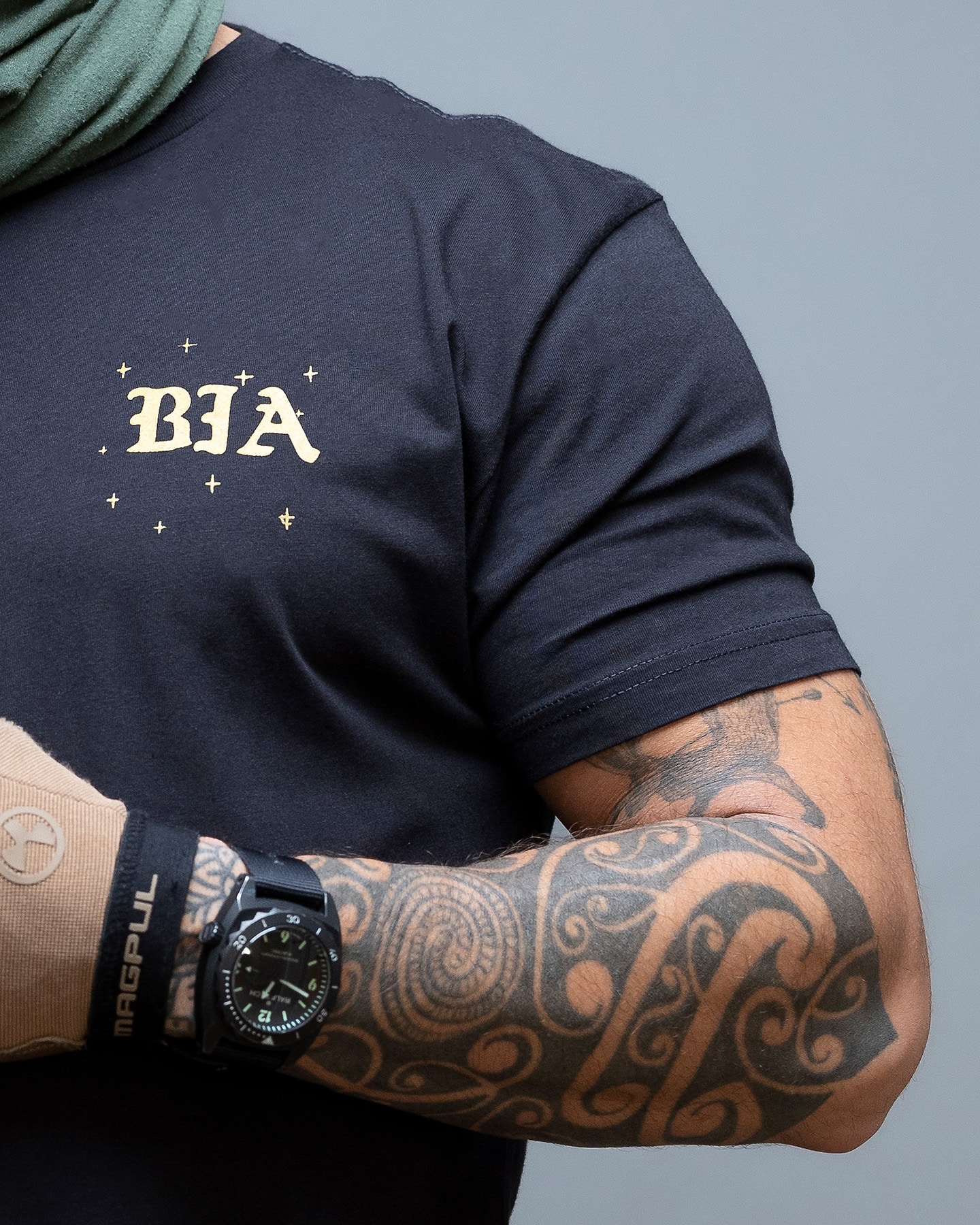 Koszulka T-Shirt Brothers In Arms Stars - Black