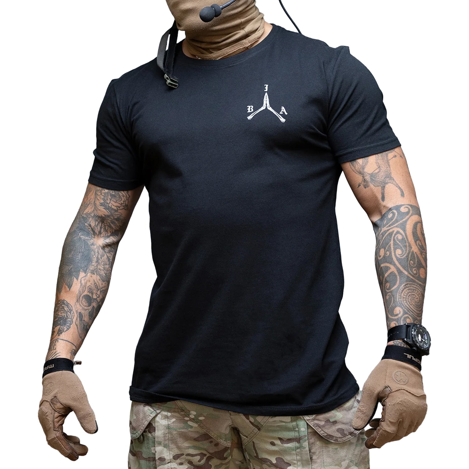 Koszulka T-Shirt Brothers In Arms Stay Violent - Black