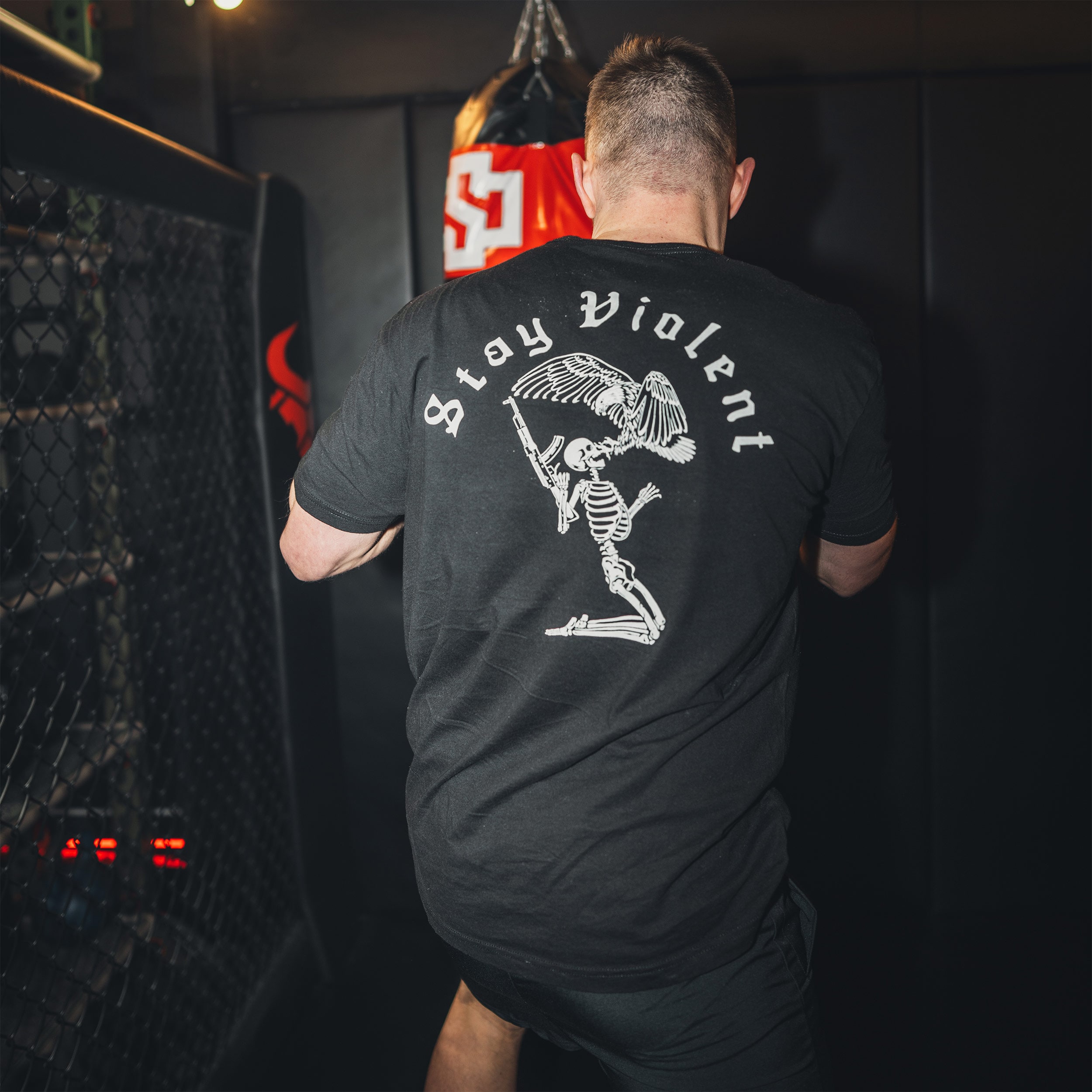 Koszulka T-Shirt Brothers In Arms Stay Violent - Black