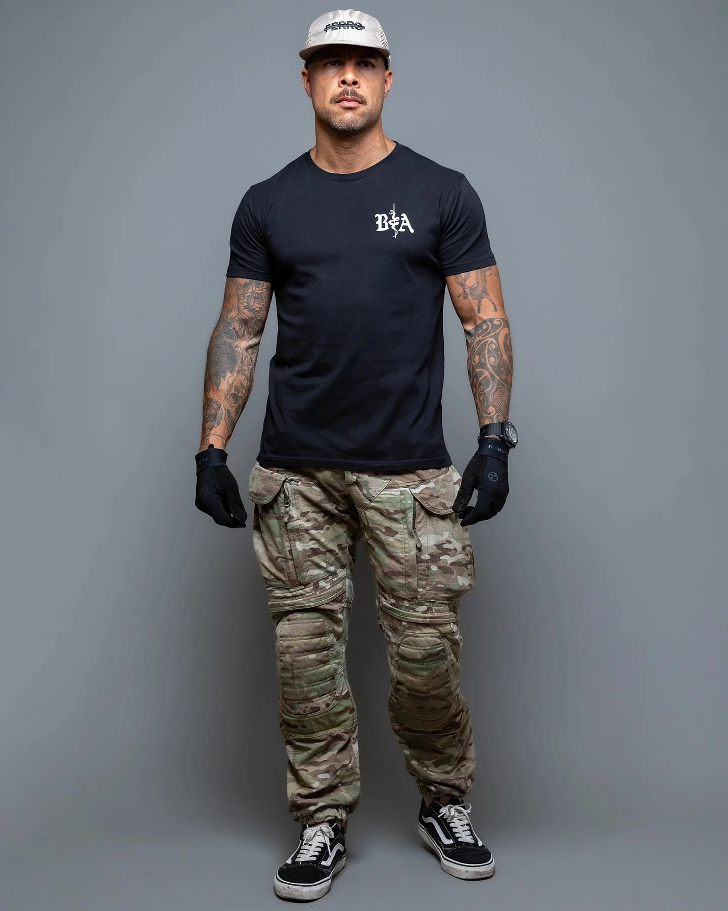Koszulka T-Shirt Brothers In Arms St. Michael - Black
