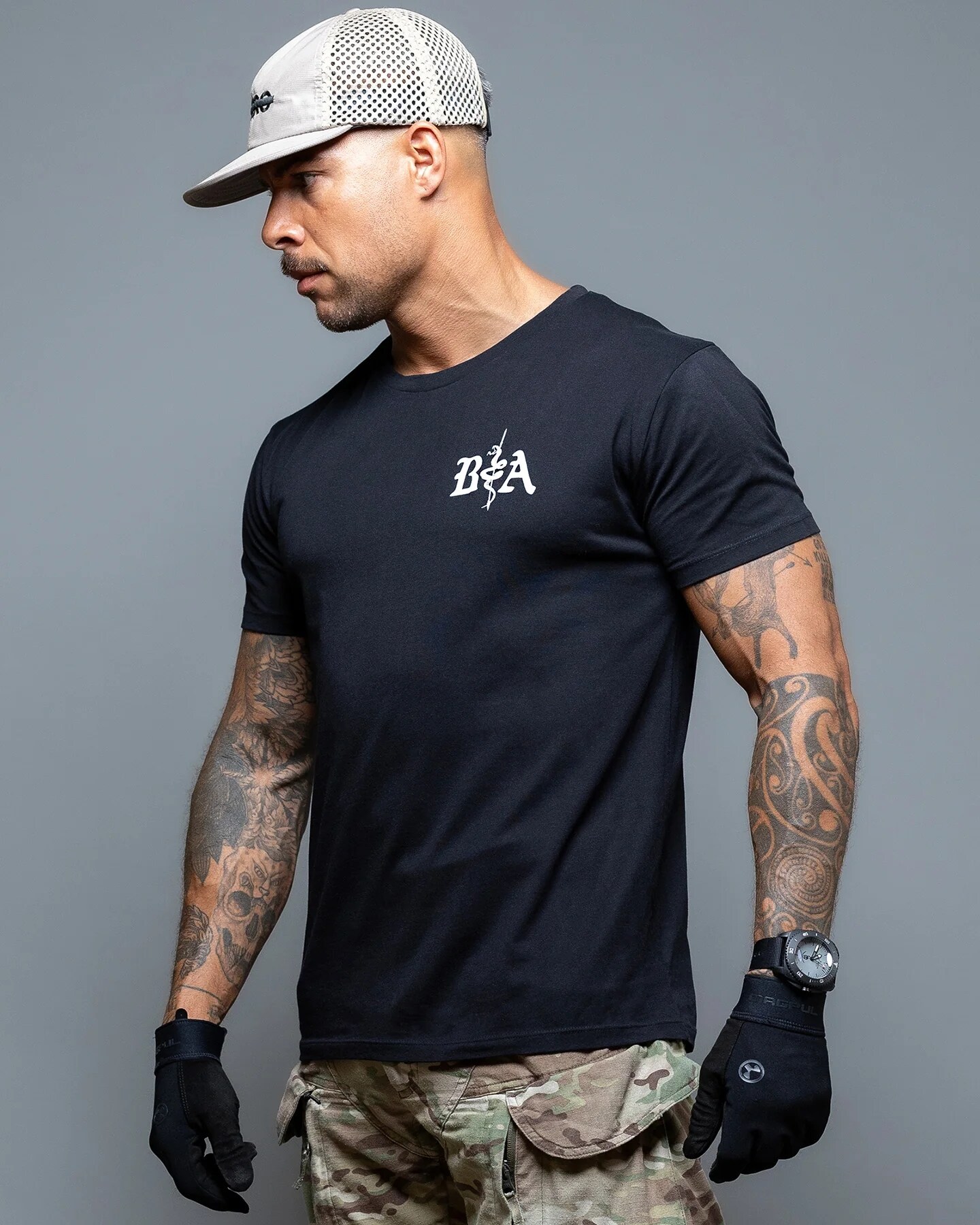 Koszulka T-Shirt Brothers In Arms St. Michael - Black