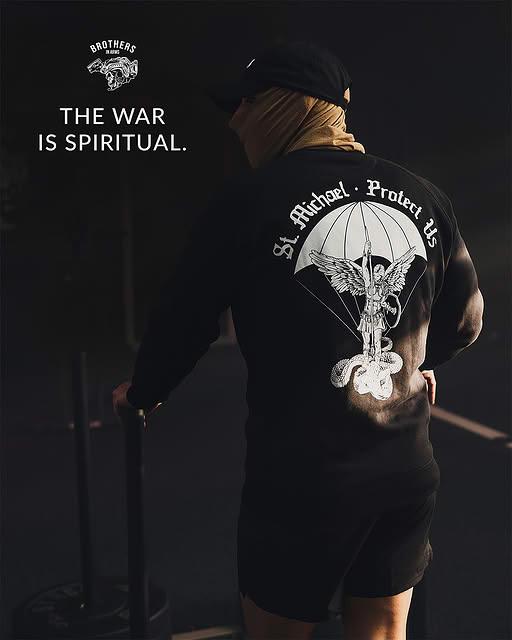 Koszulka T-Shirt Brothers In Arms St. Michael - Black