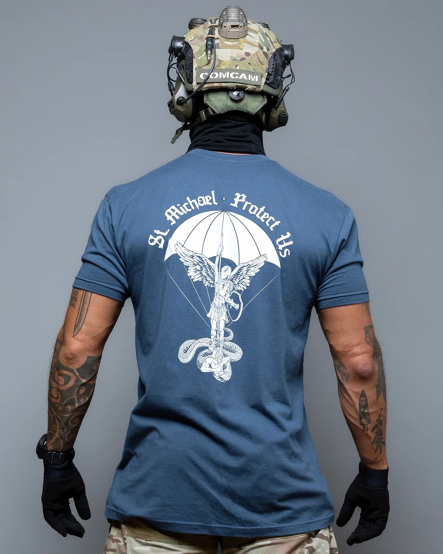 Koszulka T-Shirt Brothers In Arms St. Michael - Indigo