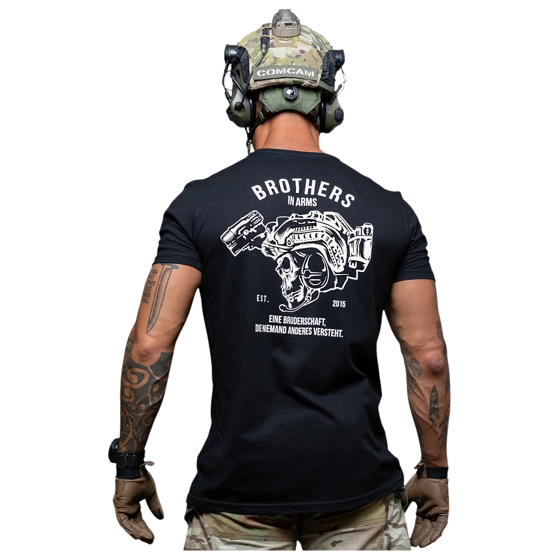 Koszulka T-Shirt Brothers In Arms Team - Black