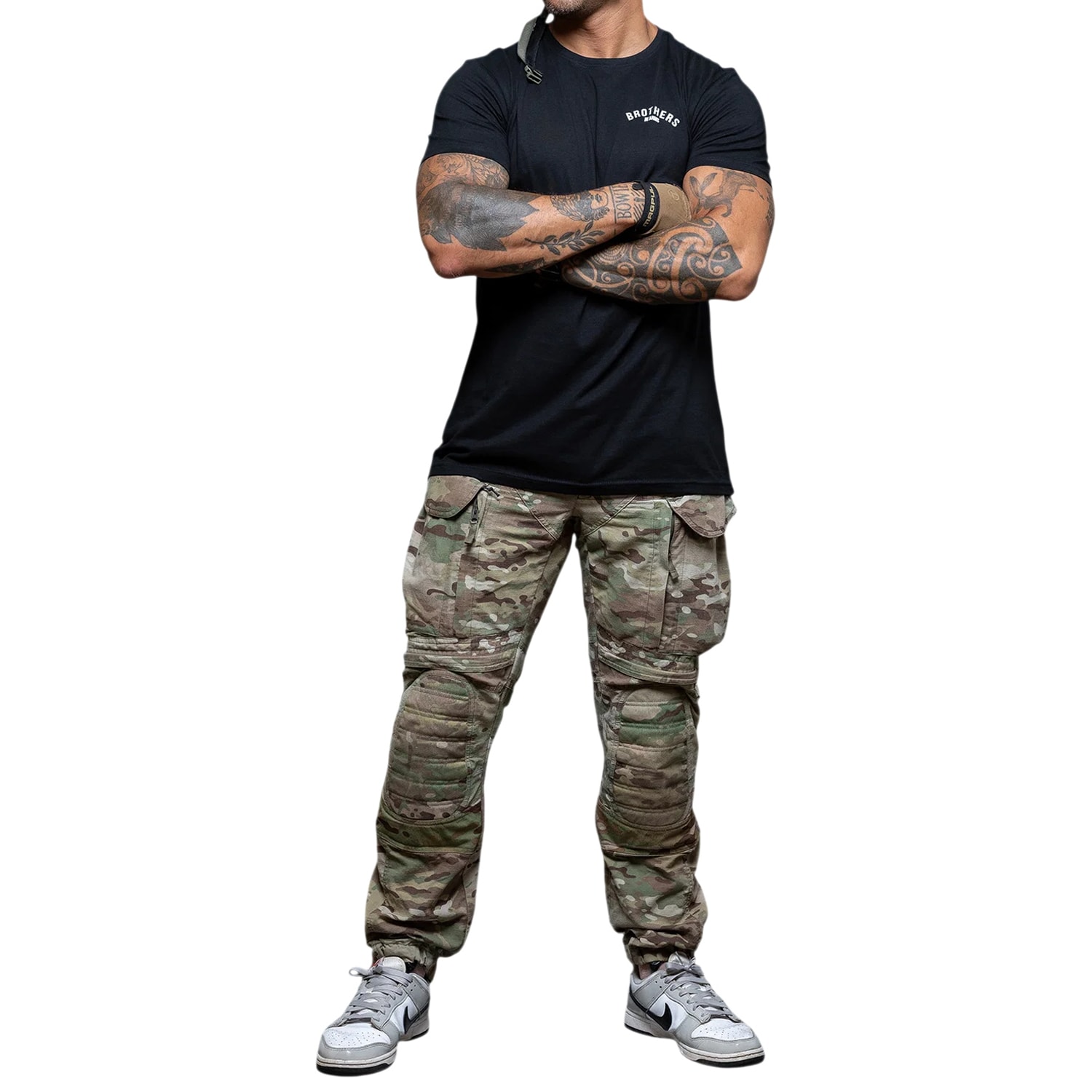 Koszulka T-Shirt Brothers In Arms Team - Black