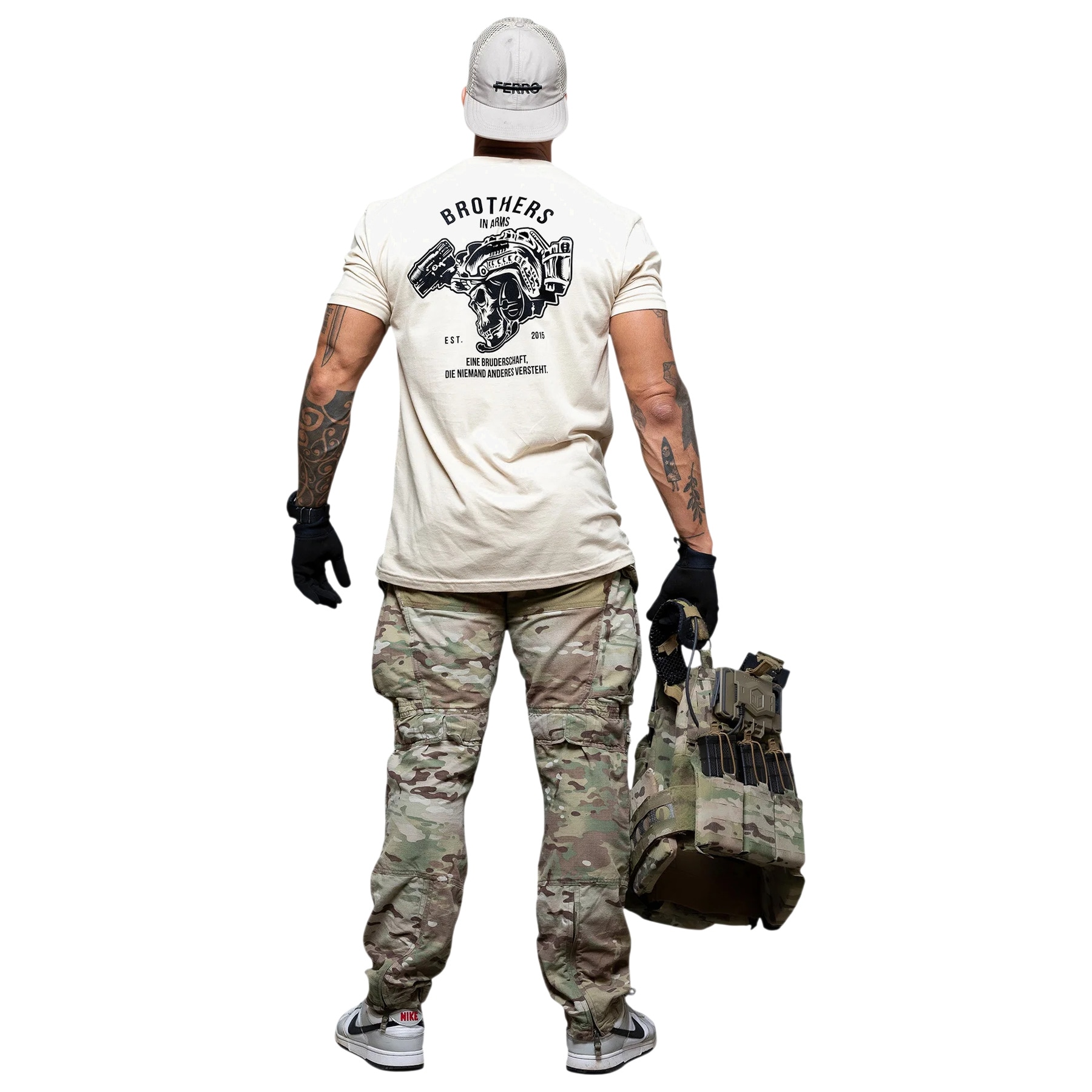 Koszulka T-Shirt Brothers In Arms Team - Sand