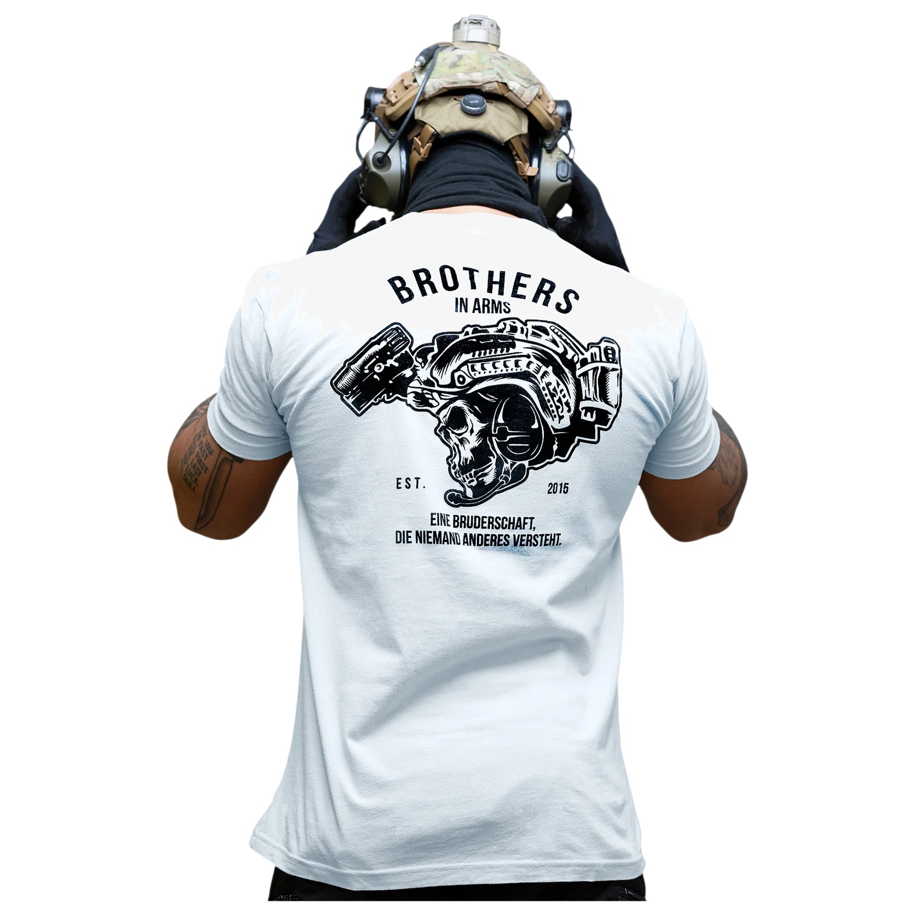 Koszulka T-Shirt Brothers In Arms Team - White