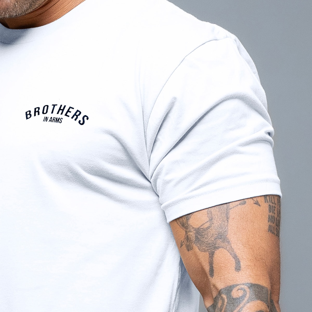 Koszulka T-Shirt Brothers In Arms Team - White