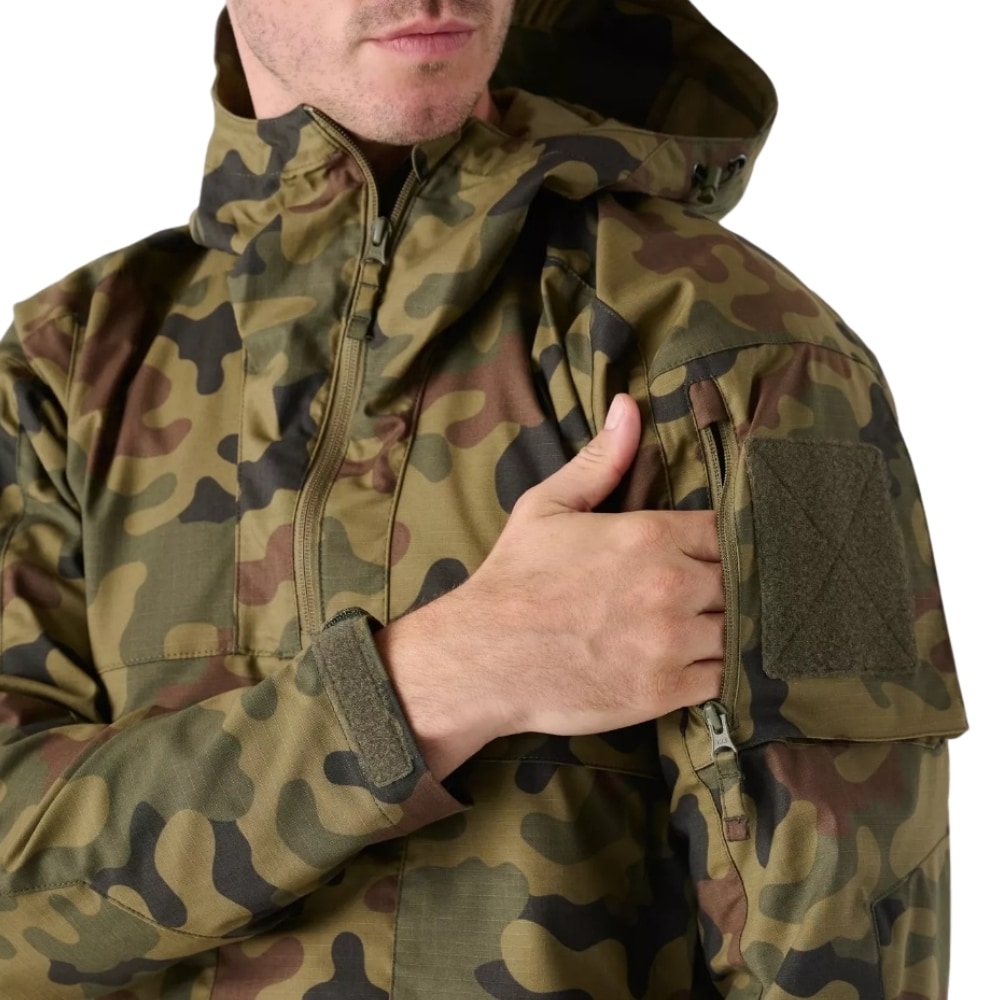 Kurtka Helikon-Tex Anorak Tracer PolyCotton Stretch Rip-Stop Field - wz.93 Pantera PL Woodland
