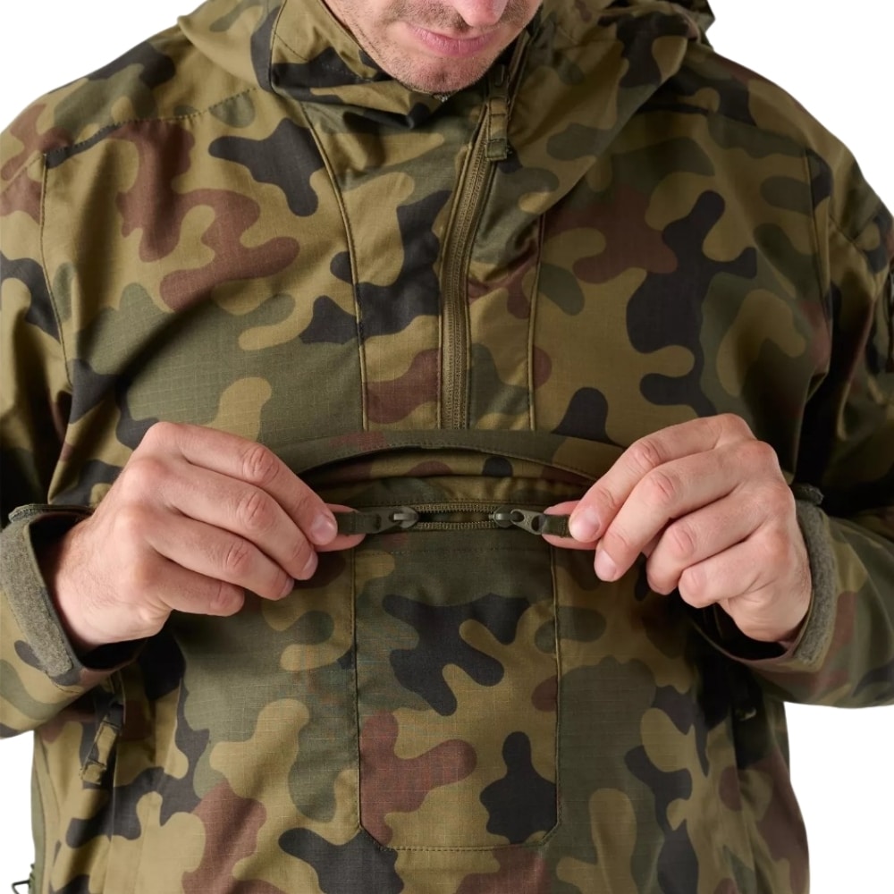 Kurtka Helikon-Tex Anorak Tracer PolyCotton Stretch Rip-Stop Field - wz.93 Pantera PL Woodland