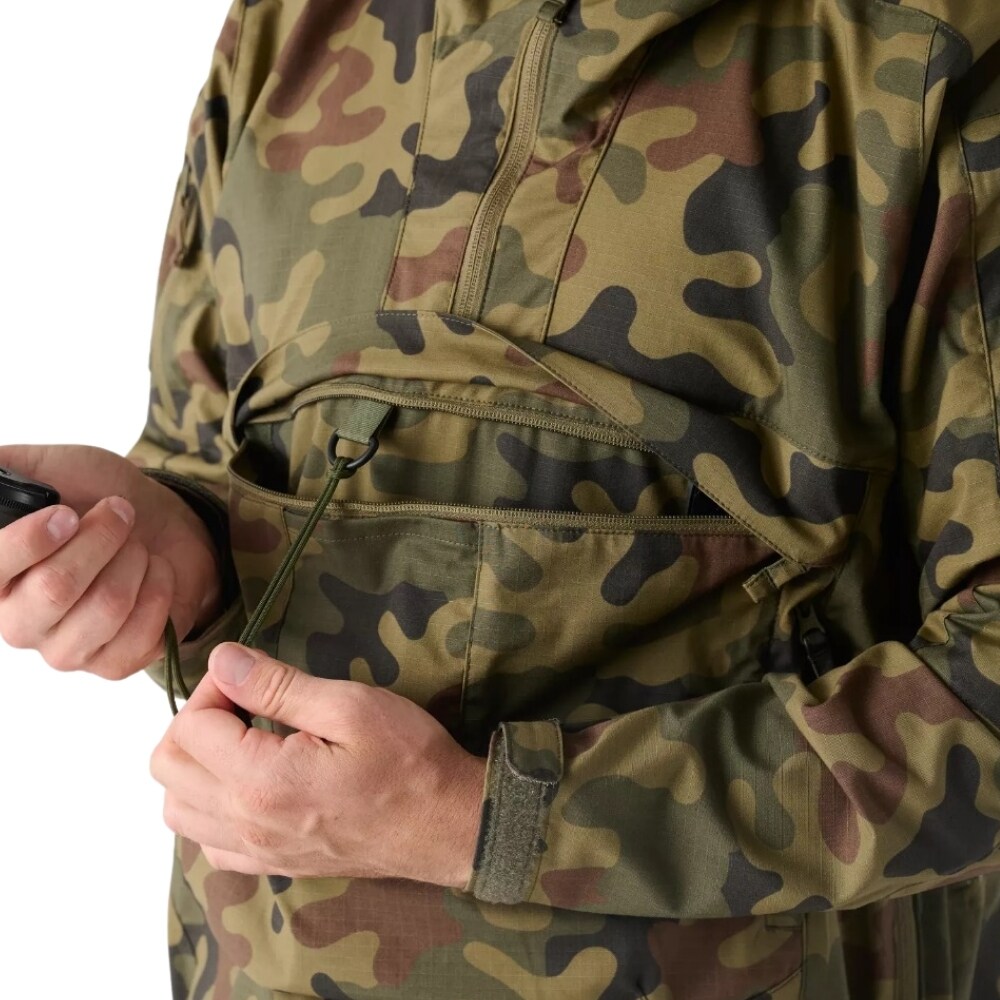 Kurtka Helikon-Tex Anorak Tracer PolyCotton Stretch Rip-Stop Field - wz.93 Pantera PL Woodland