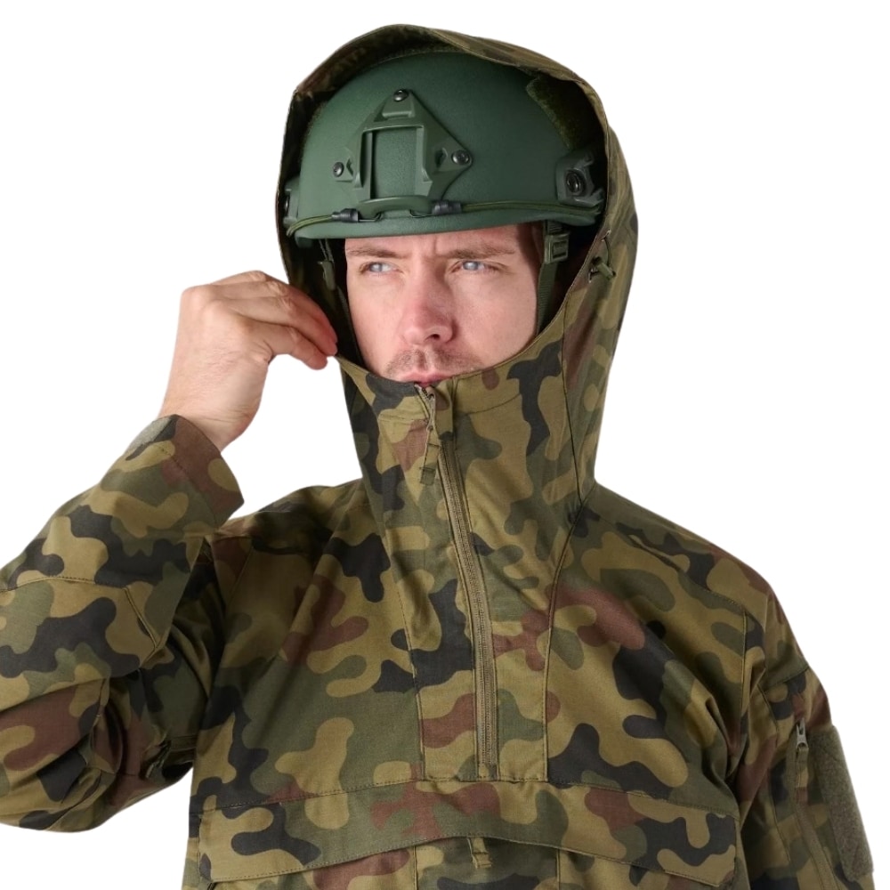 Kurtka Helikon-Tex Anorak Tracer PolyCotton Stretch Rip-Stop Field - wz.93 Pantera PL Woodland
