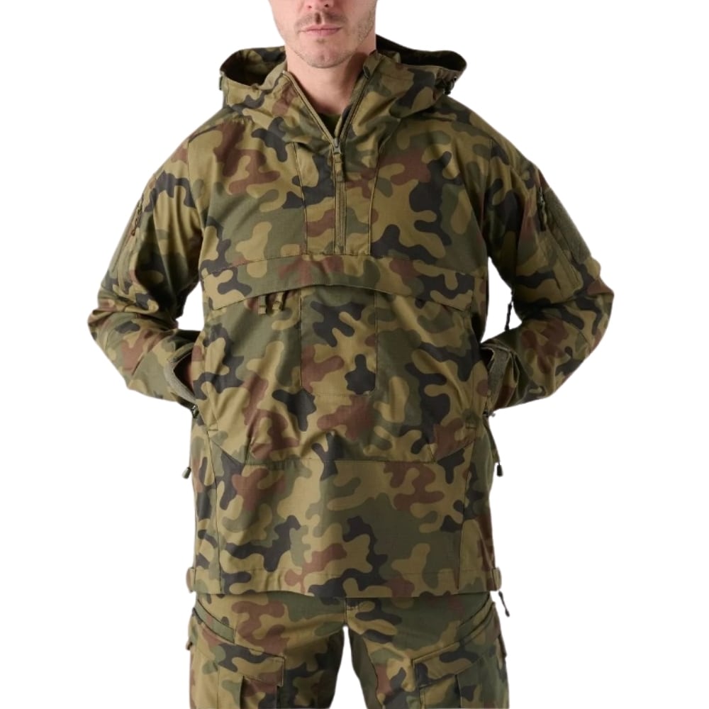 Kurtka Helikon-Tex Anorak Tracer PolyCotton Stretch Rip-Stop Field - wz.93 Pantera PL Woodland