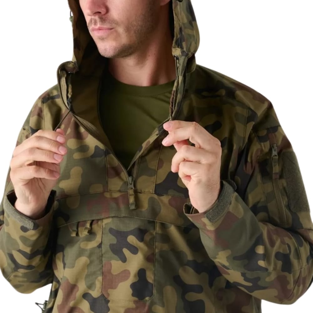Kurtka Helikon-Tex Anorak Tracer PolyCotton Stretch Rip-Stop Field - wz.93 Pantera PL Woodland