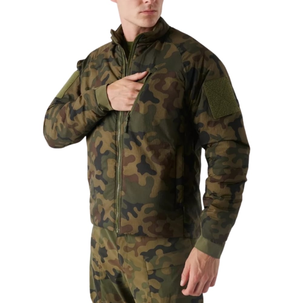 Kurtka Helikon-Tex Wolfhound Windpack Nylon Field - wz.93 Pantera PL Woodland