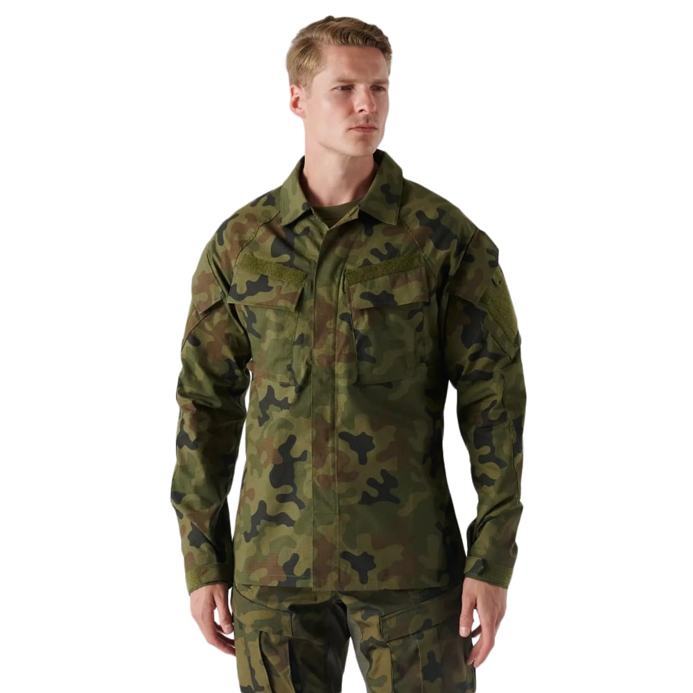 Bluza mundurowa Helikon-Tex Raid Shirt - wz.93 Pantera PL Woodland