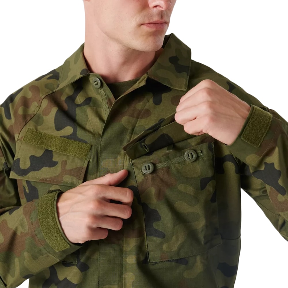 Bluza mundurowa Helikon-Tex Raid Shirt - wz.93 Pantera PL Woodland