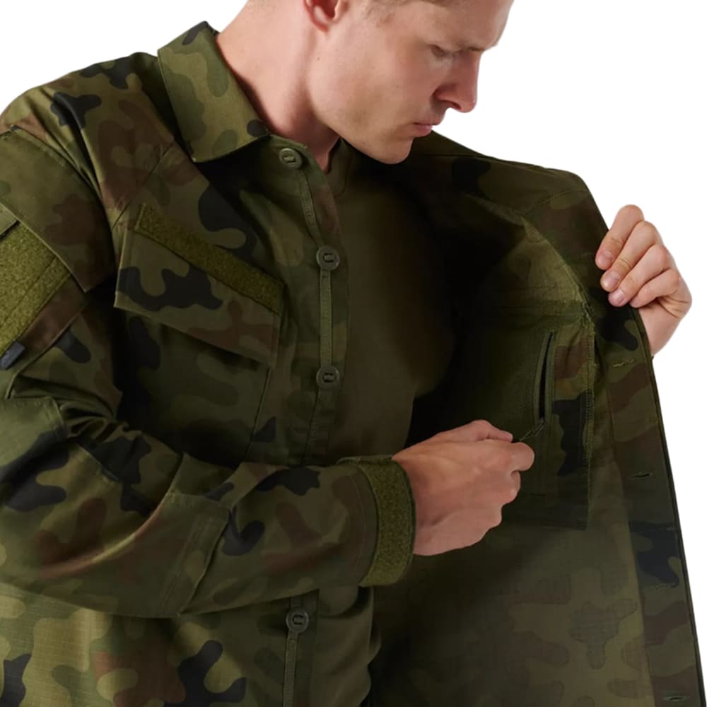 Bluza mundurowa Helikon-Tex Raid Shirt - wz.93 Pantera PL Woodland