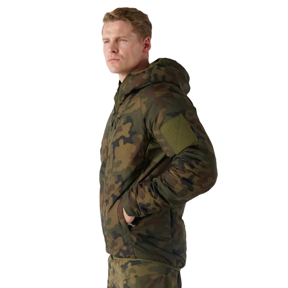 Kurtka Helikon-Tex Wolfhound Hoodie WindPack IRR - wz.93 Pantera PL Woodland