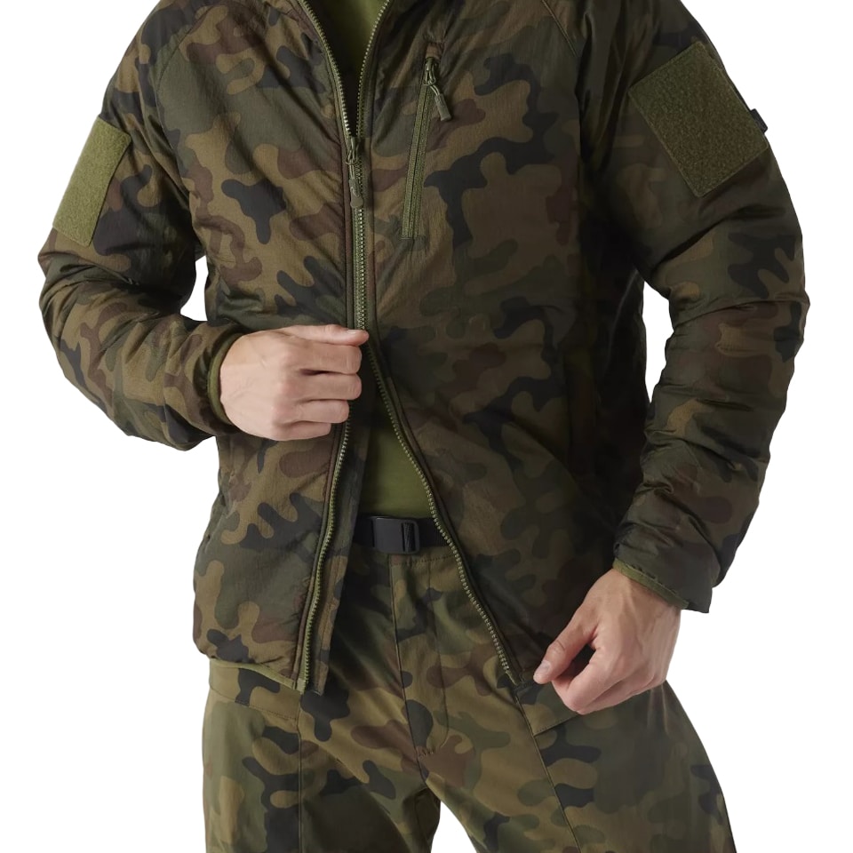 Kurtka Helikon-Tex Wolfhound Hoodie WindPack IRR - wz.93 Pantera PL Woodland
