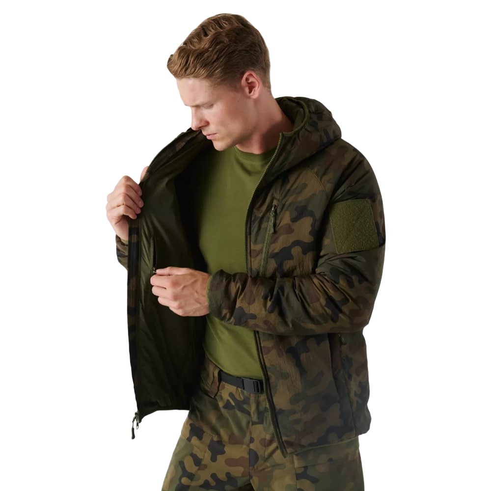 Kurtka Helikon-Tex Wolfhound Hoodie WindPack IRR - wz.93 Pantera PL Woodland