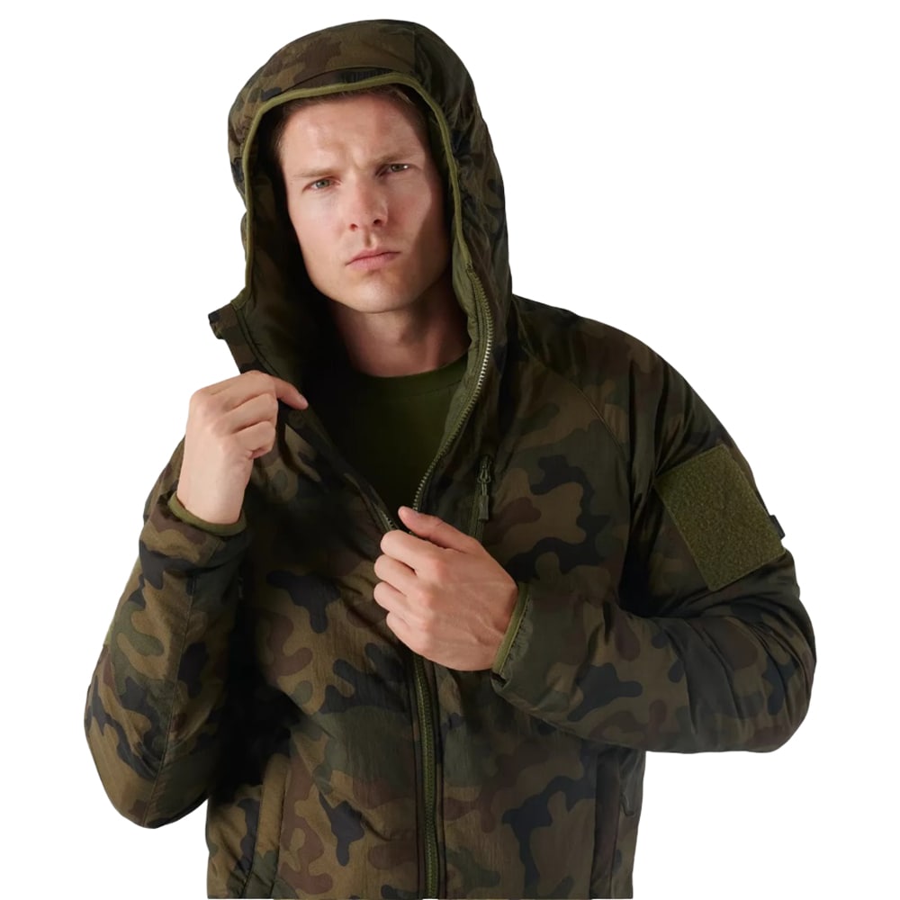 Kurtka Helikon-Tex Wolfhound Hoodie WindPack IRR - wz.93 Pantera PL Woodland