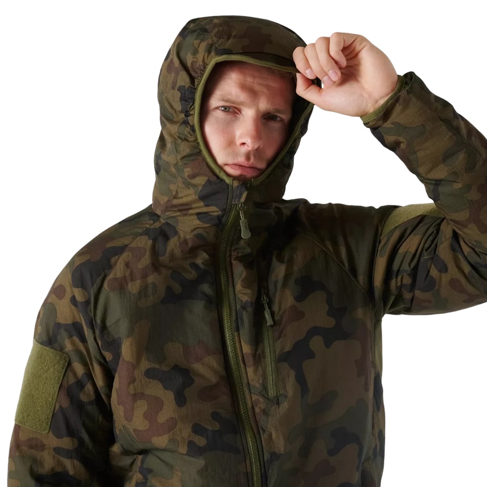 Kurtka Helikon-Tex Wolfhound Hoodie WindPack IRR - wz.93 Pantera PL Woodland