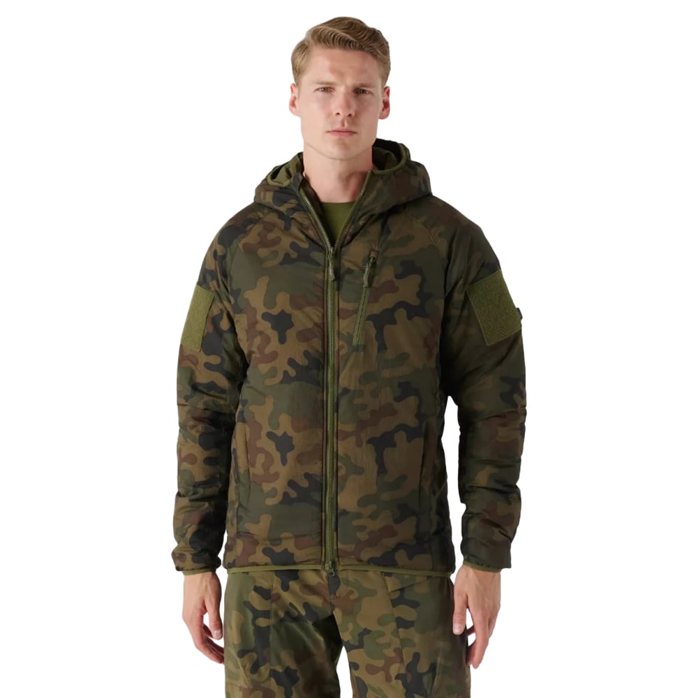 Kurtka Helikon-Tex Wolfhound Hoodie WindPack IRR - wz.93 Pantera PL Woodland