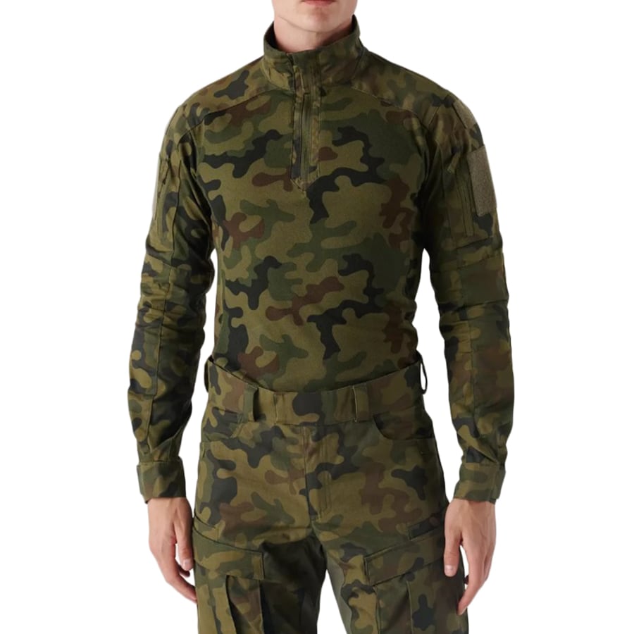 Bluza mundurowa Helikon-Tex MCDU Combat Shirt NyCo Rip-Stop IRR - wz.93 Pantera PL Woodland