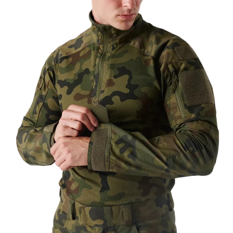 Bluza mundurowa Helikon-Tex MCDU Combat Shirt NyCo Rip-Stop IRR - wz.93 Pantera PL Woodland