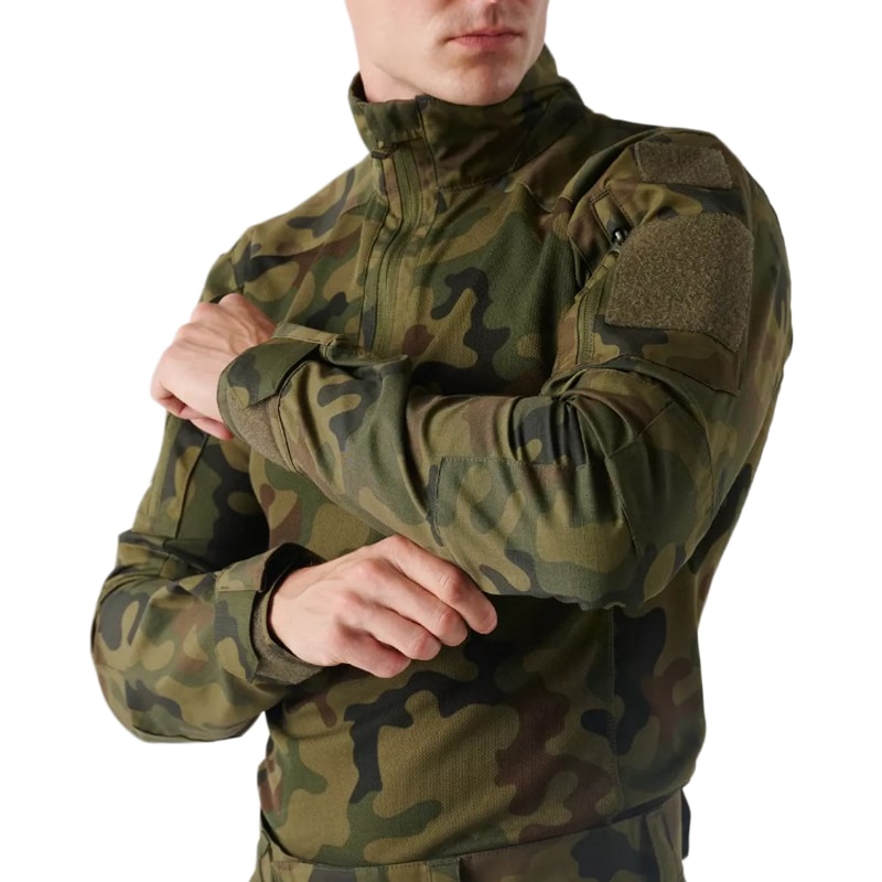 Bluza mundurowa Helikon-Tex MCDU Combat Shirt NyCo Rip-Stop IRR - wz.93 Pantera PL Woodland