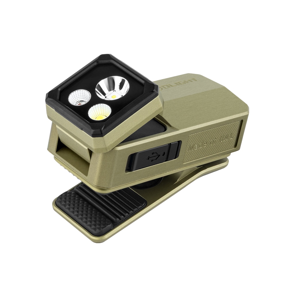 Latarka akumulatorowa Olight Oclip 2 Ultra Olive Green - 580 lumenów