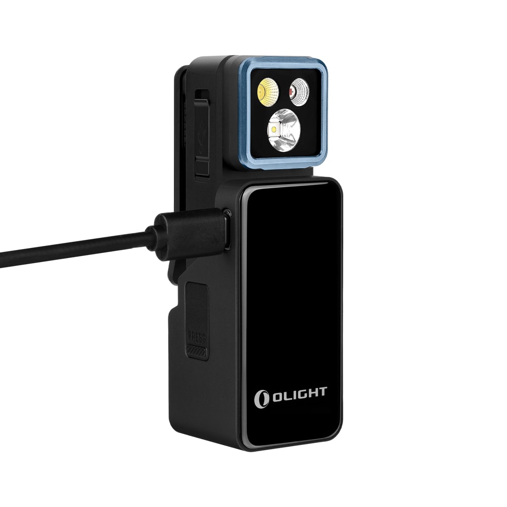 Акумуляторний ліхтар Olight Oclip 2 Pro 530 люменів - Premium Black