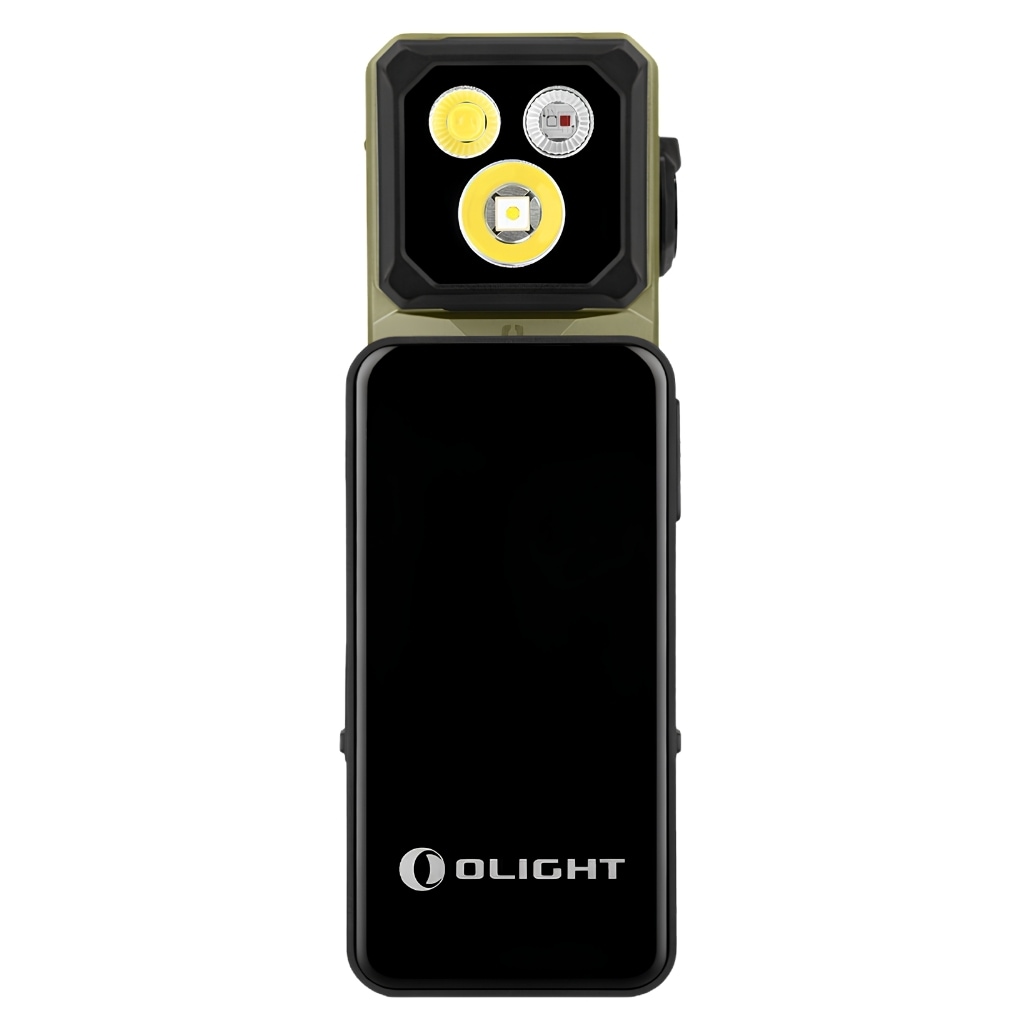Olight Oclip 2 Ultra Premium Flashlight 580 Lumens - Olive Green