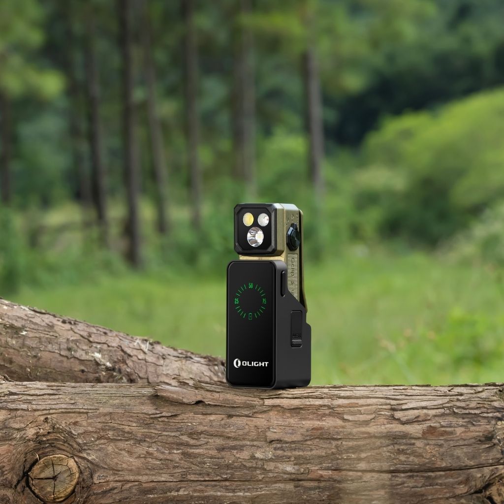 Olight Oclip 2 Ultra Premium Flashlight 580 Lumens - Olive Green