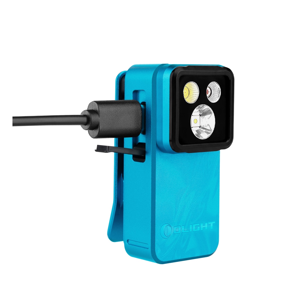 Акумуляторний ліхтар Olight Oclip 2 Pro 530 люменів - Tidal Blue