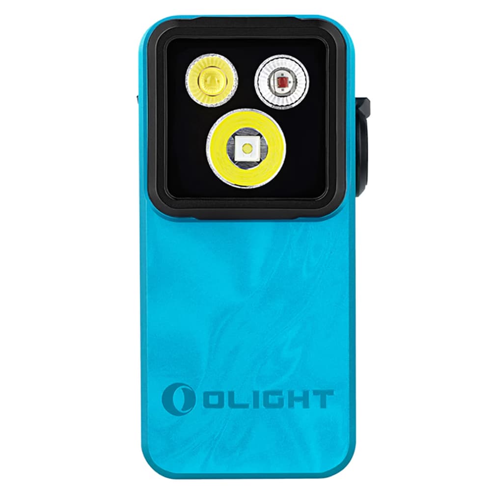 Latarka akumulatorowa Olight Oclip 2 Pro Tidal Blue - 530 lumenów