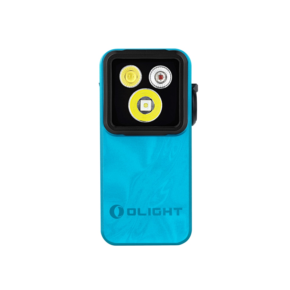 Latarka akumulatorowa Olight Oclip 2 Pro Premium Tidal Blue - 530 lumenów