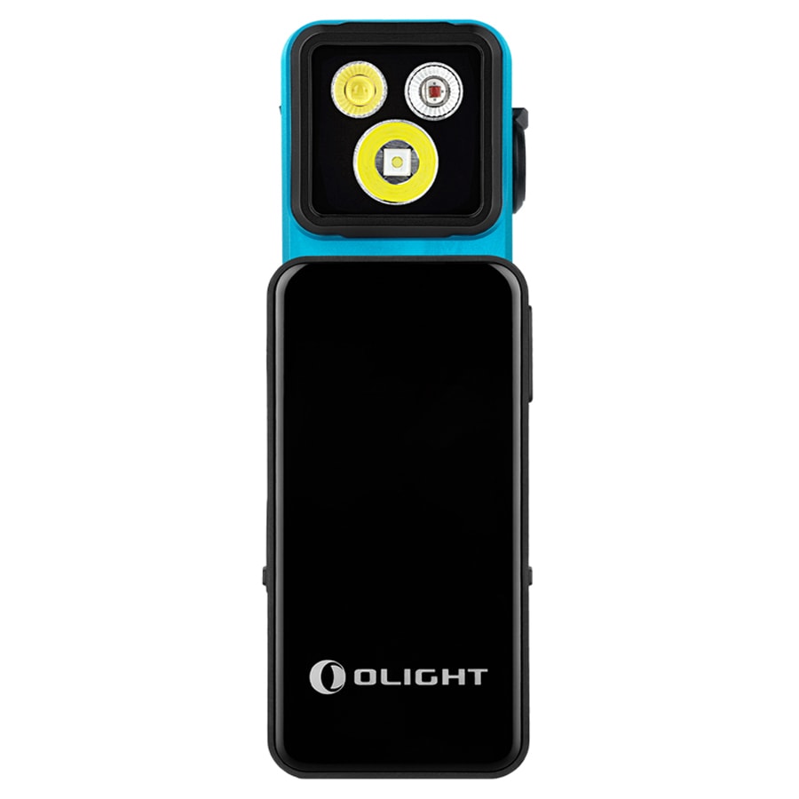 Latarka akumulatorowa Olight Oclip 2 Pro Premium Tidal Blue - 530 lumenów