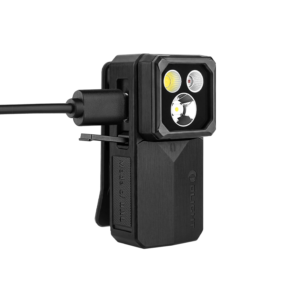Latarka akumulatorowa Olight Oclip 2 Ultra Onyx Black - 580 lumenów