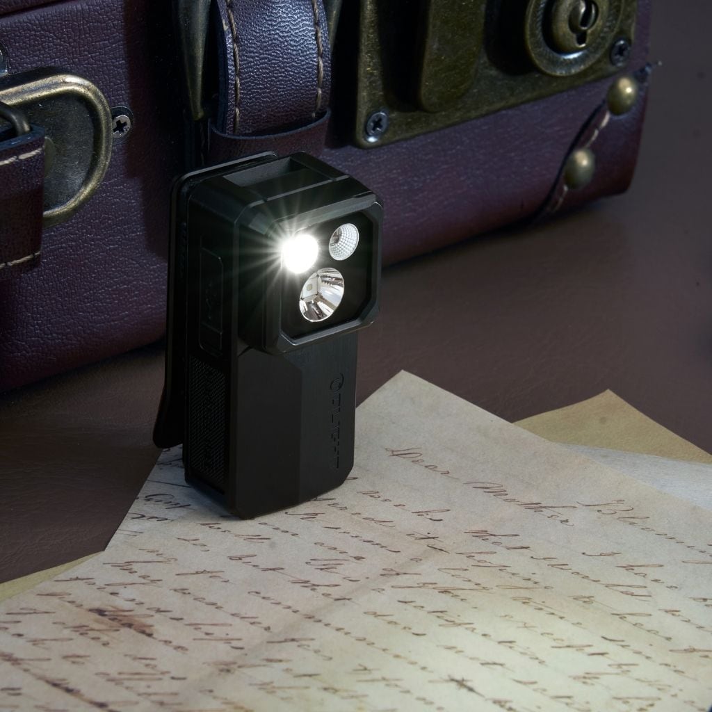 Latarka akumulatorowa Olight Oclip 2 Ultra Onyx Black - 580 lumenów