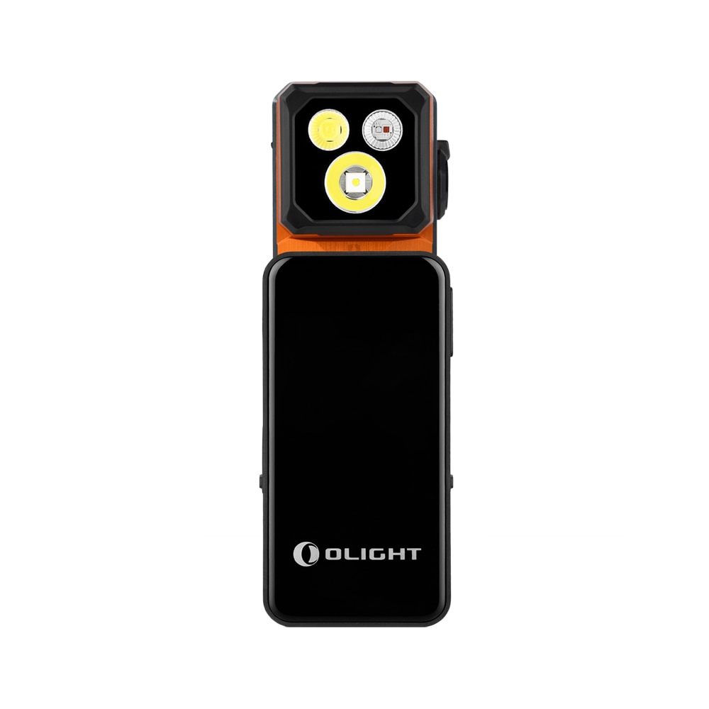 Акумуляторний ліхтар Olight Oclip 2 Ultra Premium Amber Orange - 580 люменів