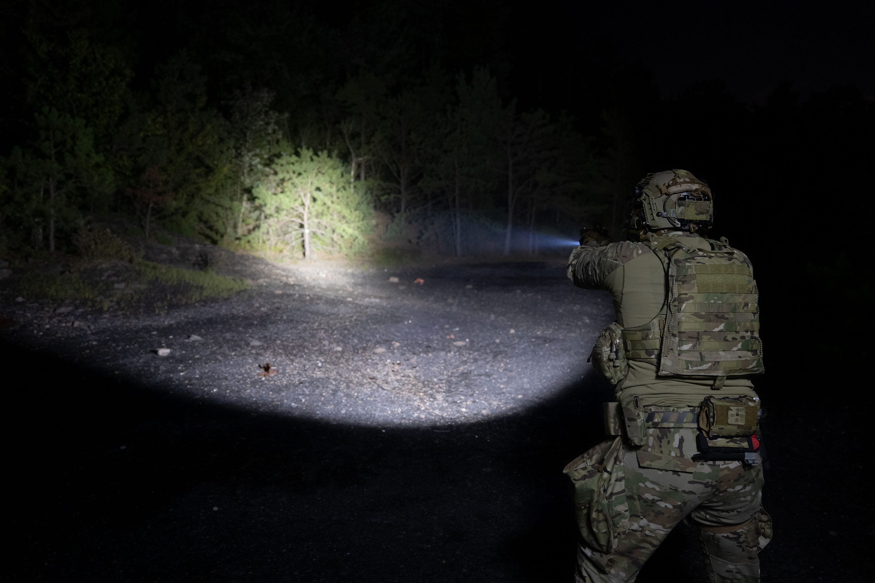 Latarka na broń Olight PL X GL Black - 1200 lumenów