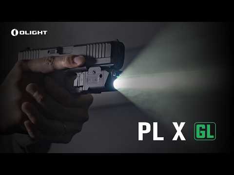 Latarka na broń Olight PL X GL Black - 1200 lumenów